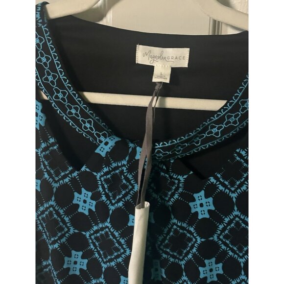 Magnolia Grace Larsyn Matte Jersey Dress Size Medium Midi Lined NWT - Picture 4 of 6